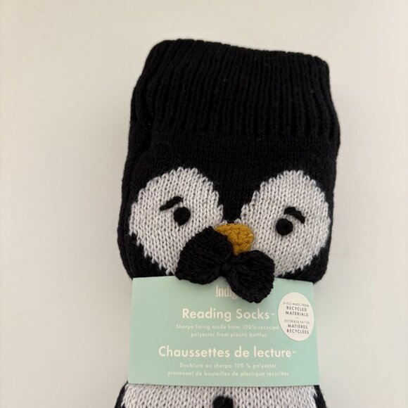 Indigo Reading Socks for Kids Penguin NEW Size 5-8 yrs Slippers - Picture 2 of 8